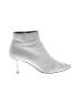 Attilio Giusti Leombruni White Ivory Ankle Boots Size EU (IT) 40 1/2 / US 10 1/2 - photo 1