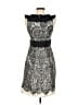 Christopher Deane 100% Silk Black Cocktail Dress Size 0 - photo 2