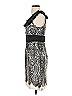 Christopher Deane 100% Silk Black Cocktail Dress Size 0 - photo 5