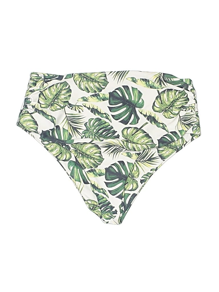 Pre-owned Zaful Swimsuit Bottoms In White