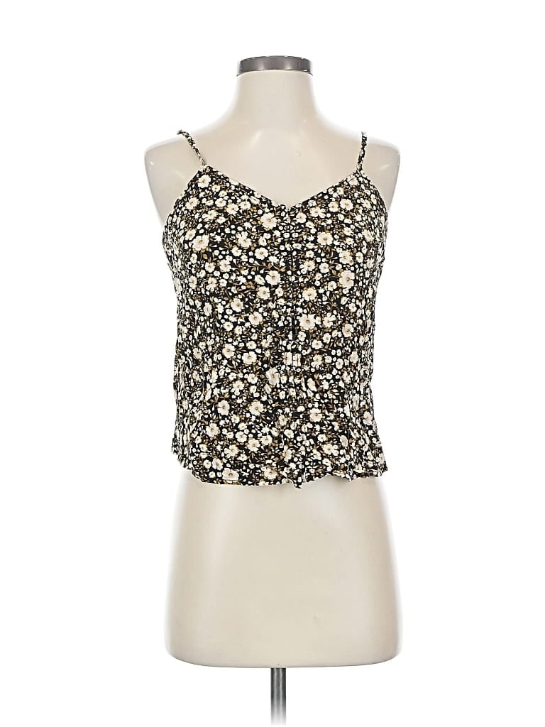 Pre-owned Old Navy Sleeveless Top Gold Sweetheart Neckline Tops