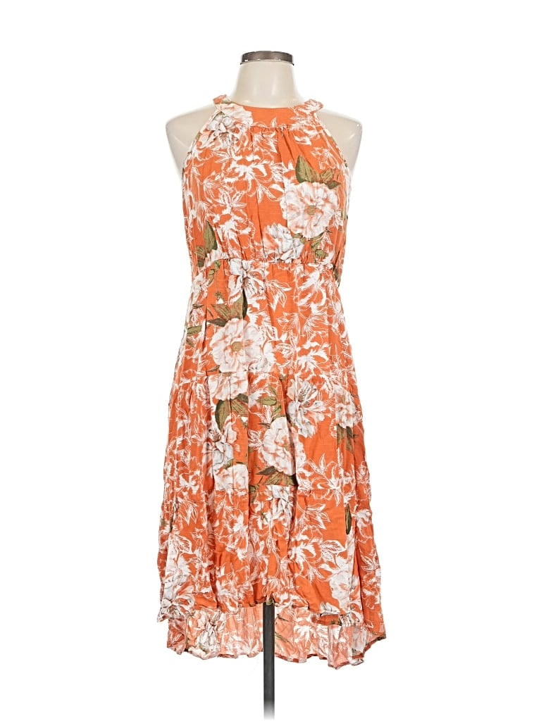 MLLE GABRIELLE Pre-owned Casual Dress In Orange