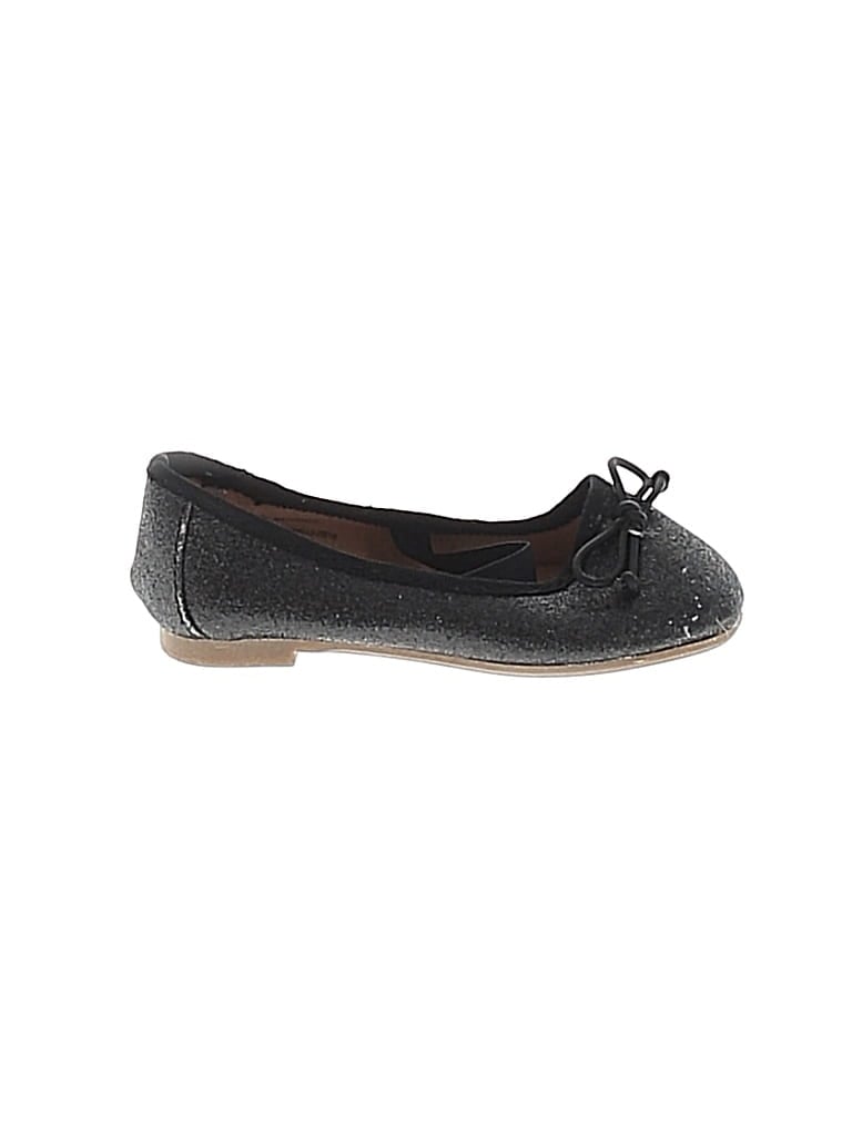 Pre-owned Cat & Jack Kids' Flats In Black