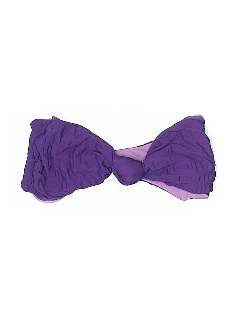 Click to view more detailed imagery on our partner's website Pre-owned Ella Swimsuit Top Purple Swimwear