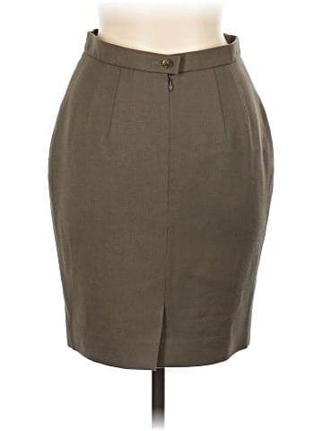 Escada by Margaretha Ley Wool Skirt (view 2)