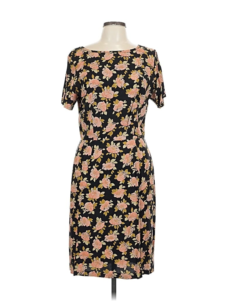 Pre-owned Assorted Brands Casual Dress In Black