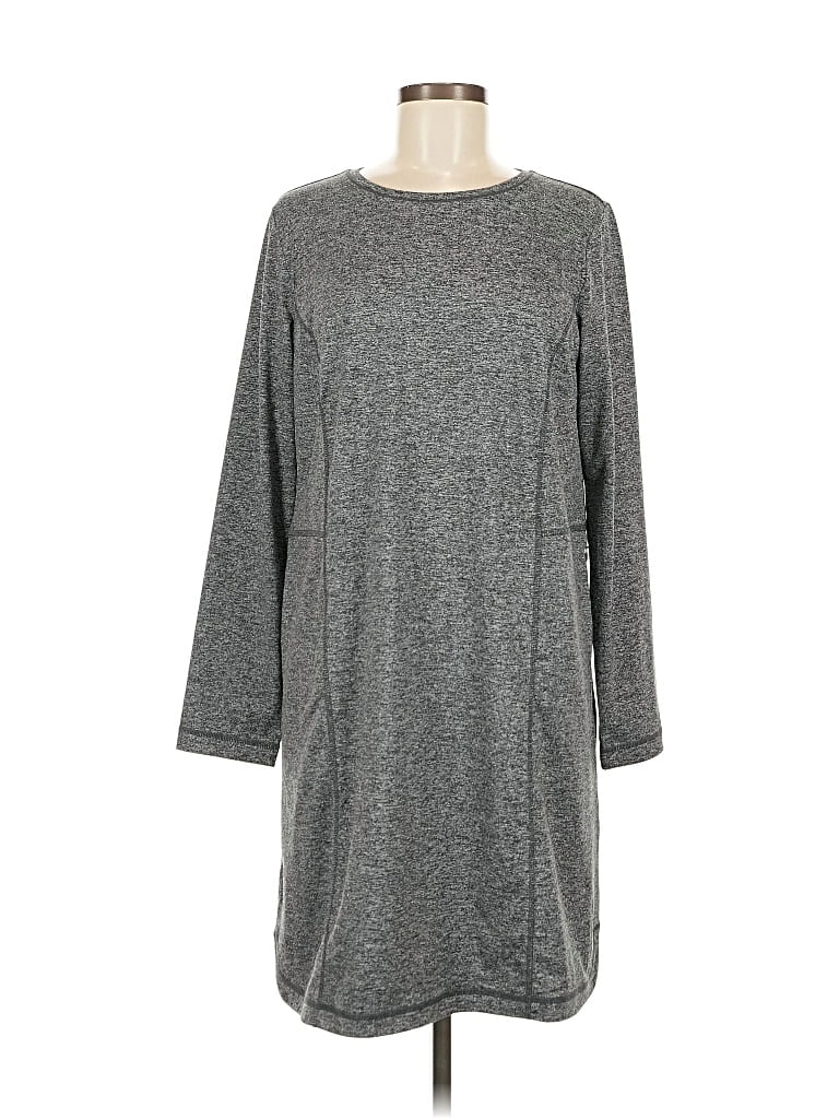 Click to view more detailed imagery on our partner's website Pre-owned Jjill Casual Dress In Gray
