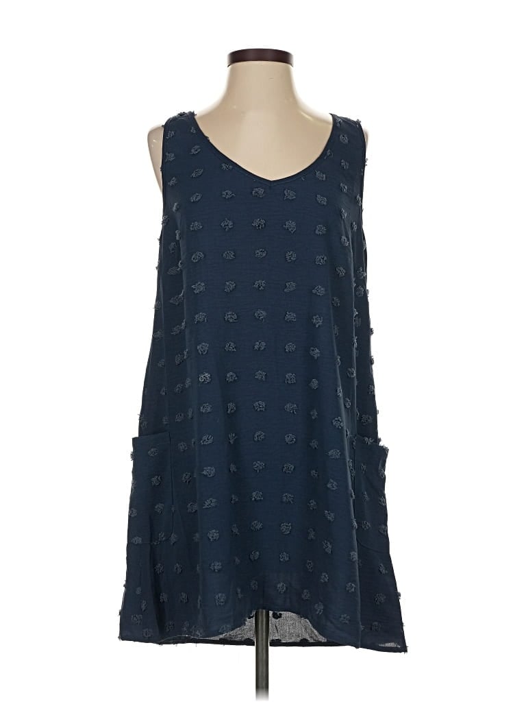 Blooming Jelly Casual Dress In Blue