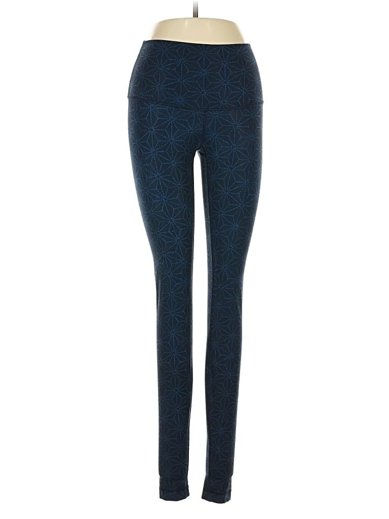 Pre-owned Lululemon Athletica Leggings In Blue