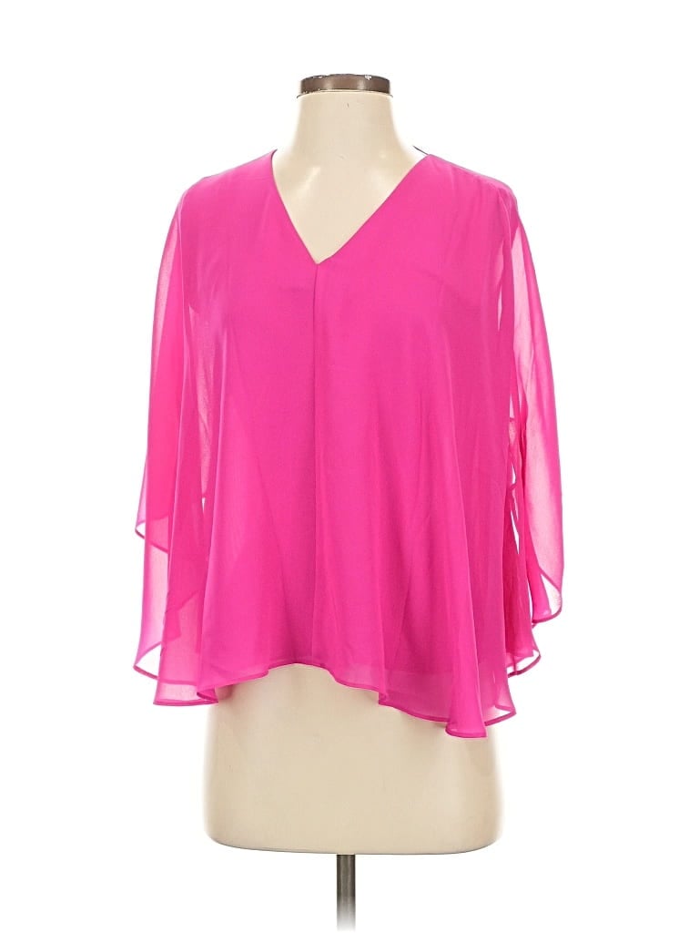 GIANNI BINI Pre-owned 3/4 Sleeve Blouse In Pink