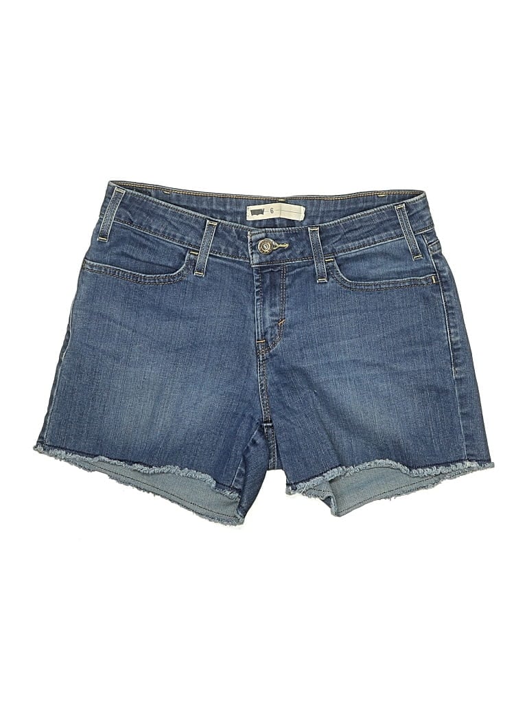 Click to view more detailed imagery on our partner's website Pre-owned Levi's Denim Shorts In Blue