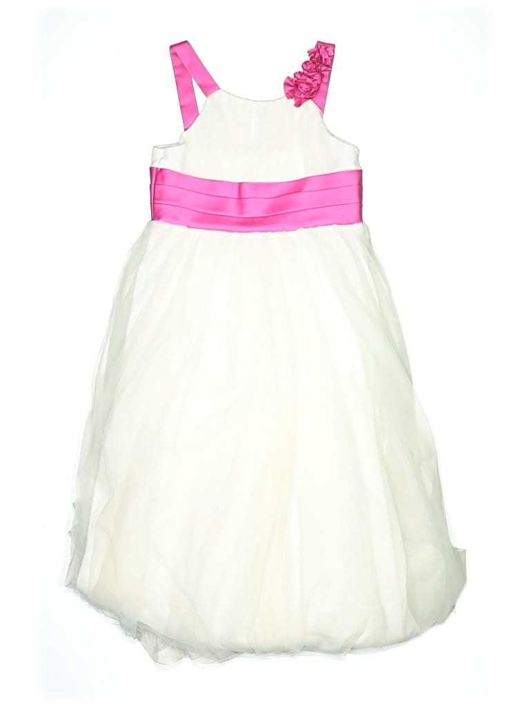 Pre-owned Alfred Angelo Kids' Dress In White