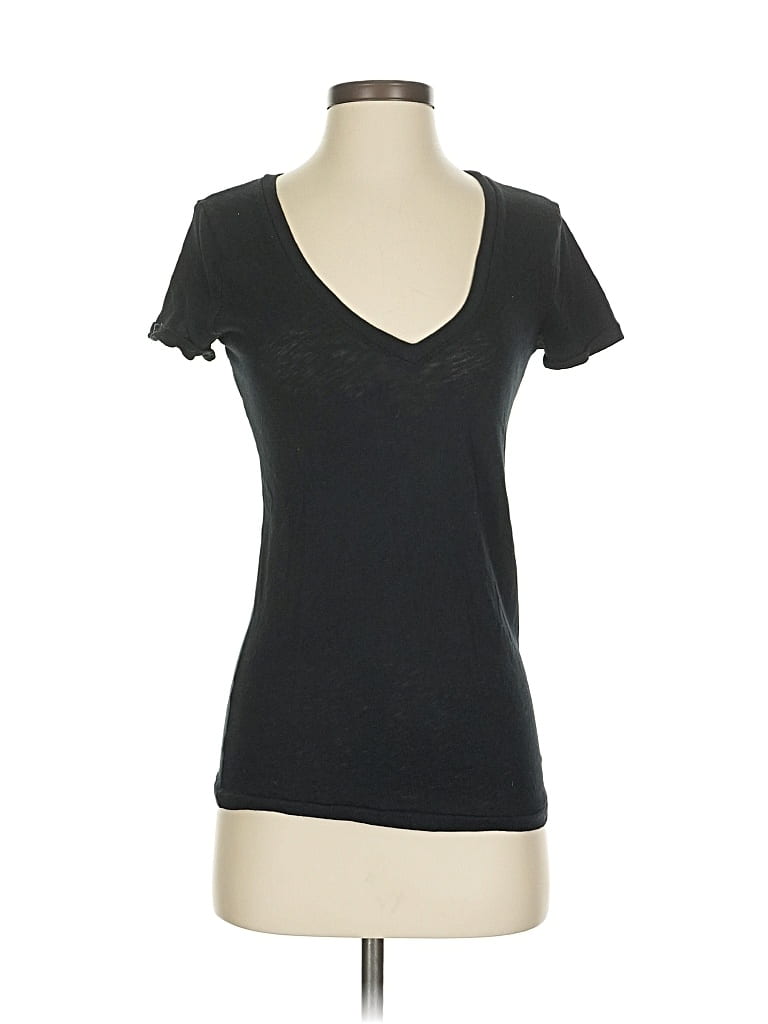 Pre-owned J.crew Factory Store Short Sleeve T-shirt In Black