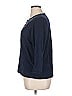 Alfred Dunner Blue Sweatshirt Size XL - photo 5