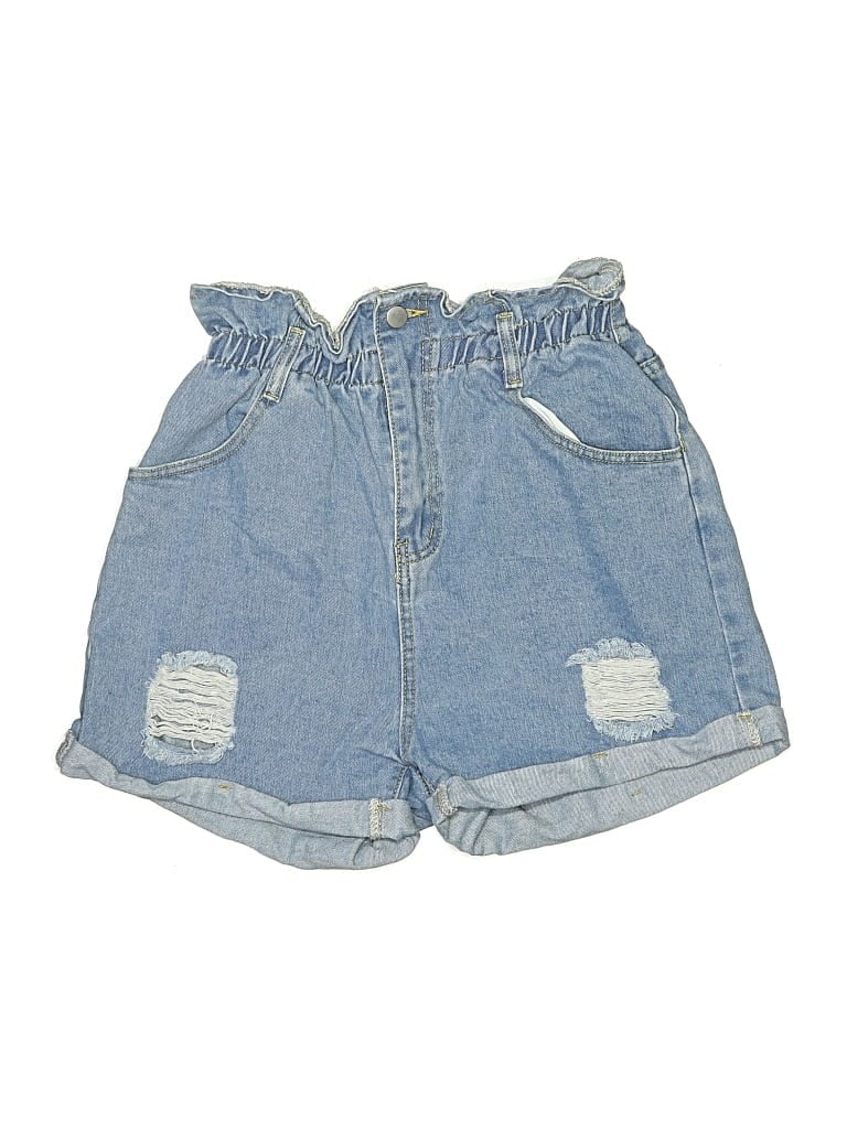 UNBRANDED Pre-owned Denim Shorts In Blue
