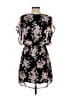 Charming Charlie 100% Polyester Floral Black Casual Dress Size S - photo 2