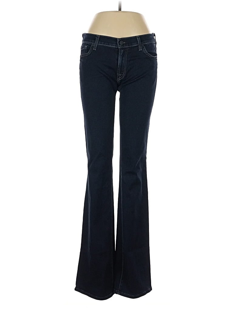 Pre-owned 7 For All Mankind Jeans In Blue