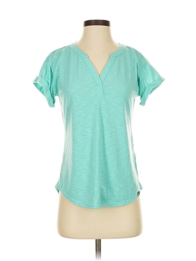 Pre-owned L.l.bean Short Sleeve T-shirt In Blue