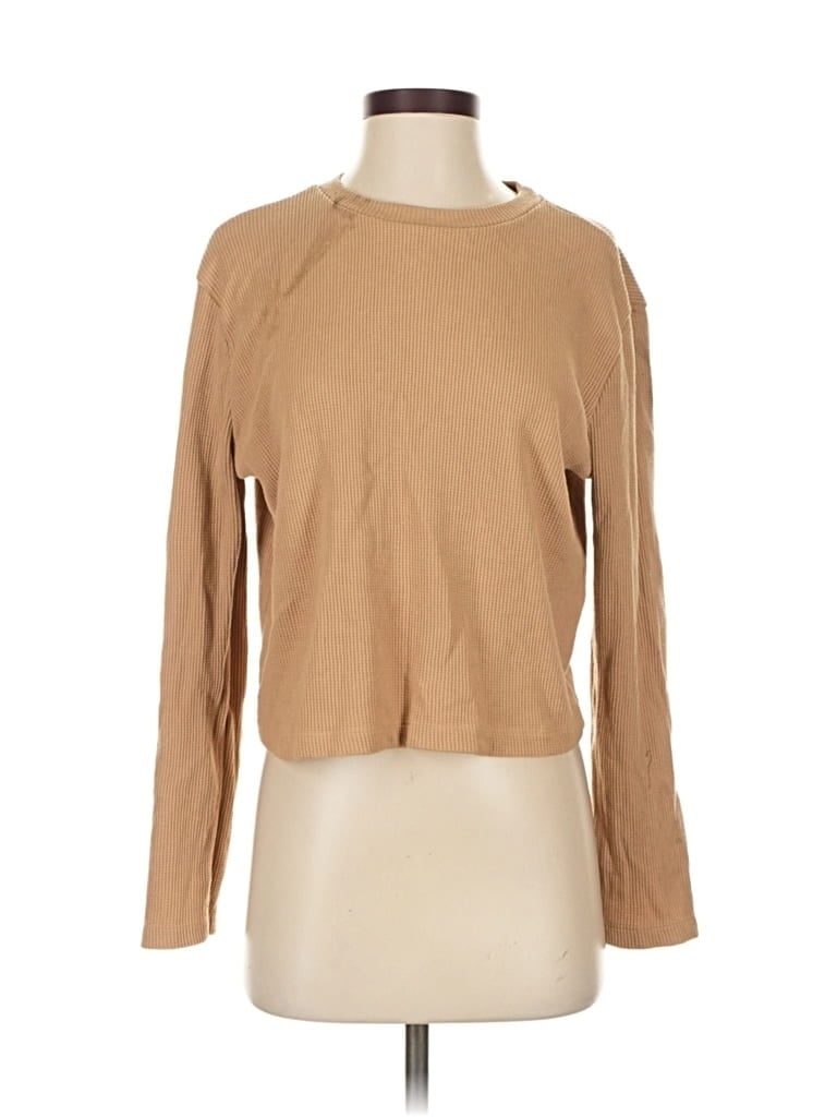 Pre-owned Rd Style Long Sleeve T-shirt In Brown