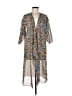Lularoe 100% Polyester Blue Kimono Size M - photo 1