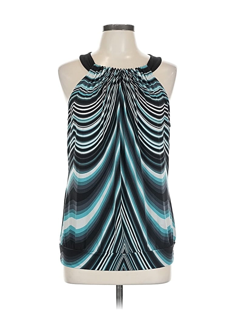 Pre-owned The Limited Sleeveless Blouse In Blue