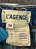 L'Agence Blue Denim Shorts Size 24 waist - photo 3