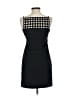 Laundry by Shelli Segal 100% Polyester Polka Dots Black Cocktail Dress Size 2 - photo 2