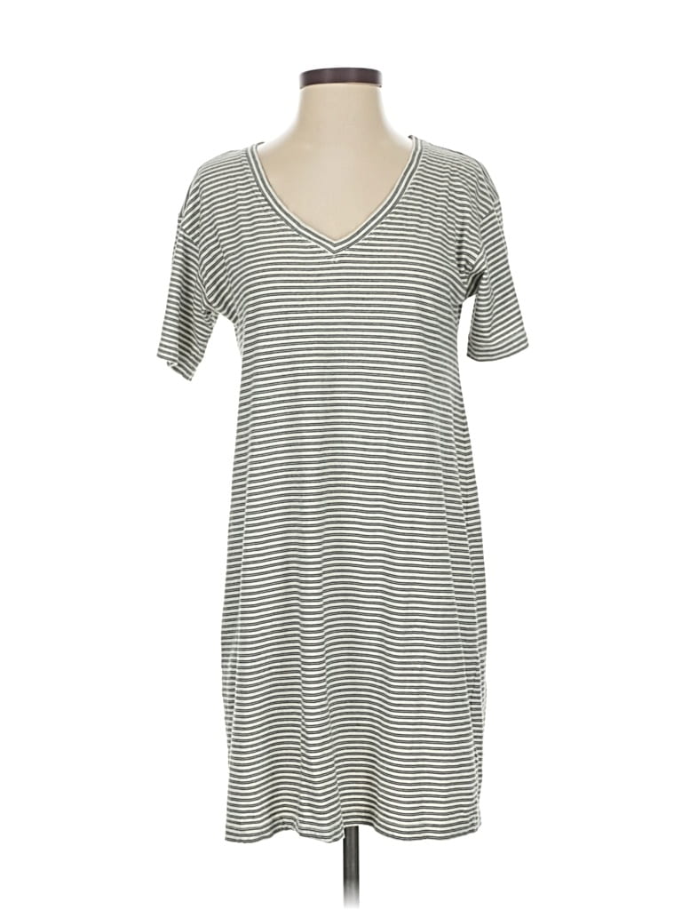 Pre-owned Able Casual Dress In Gray