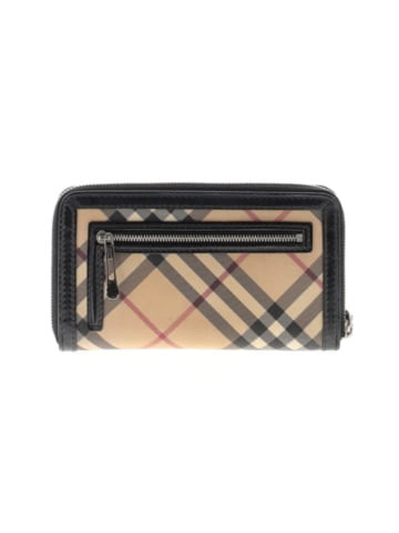 Burberry Vintage Nova Check Ziggy Continental Wallet (view 2)