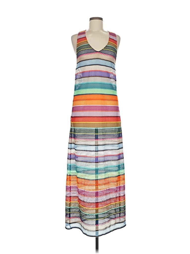 Pre-owned Pq Casual Dress In Gray