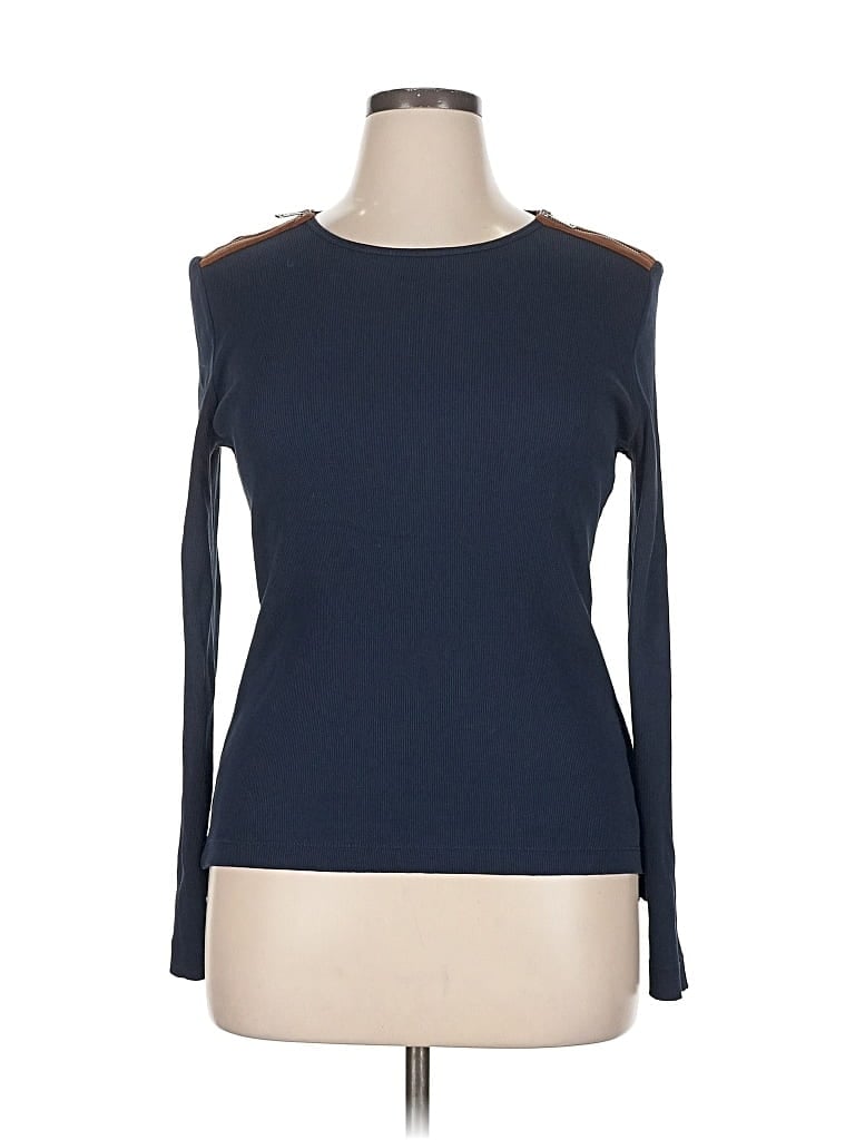 Pre-owned Polo Ralph Lauren Cardigan Sweater In Blue