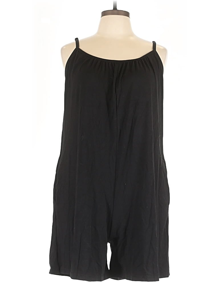 Pre-owned 32 Degrees Romper In Black