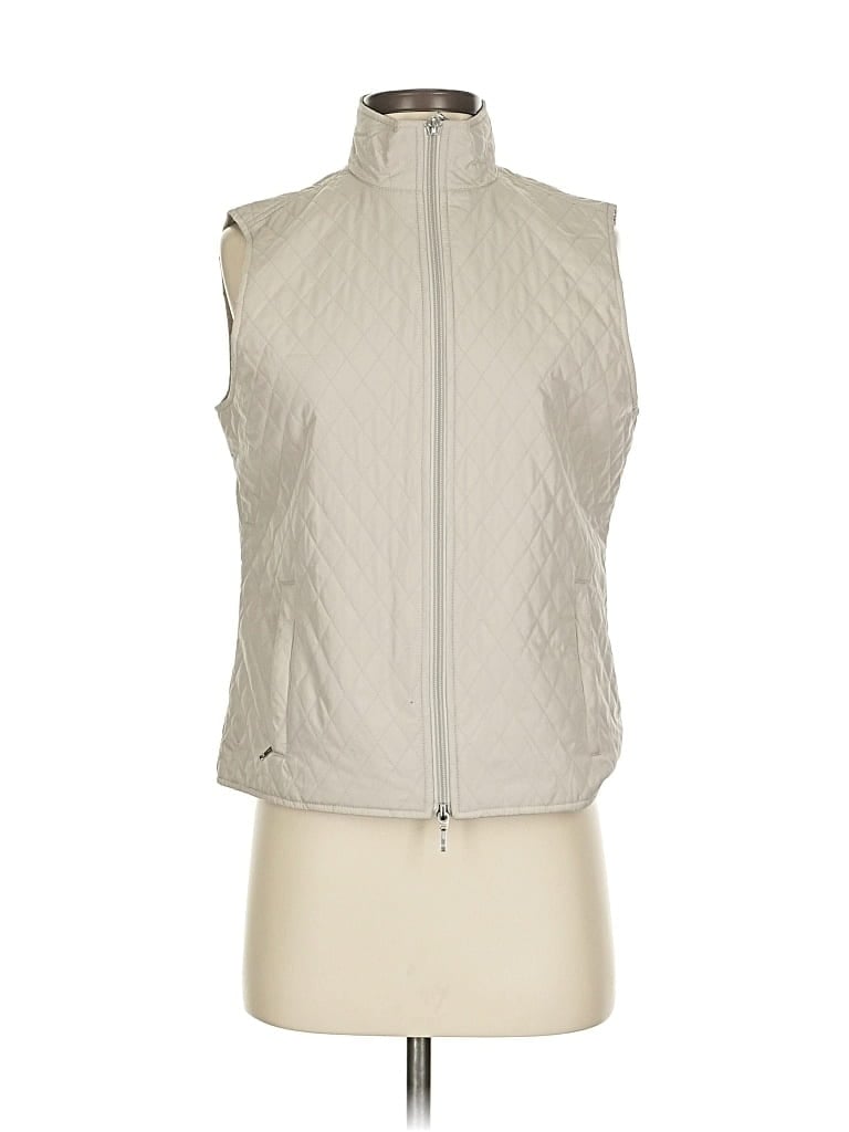 Pre-owned Ashworth Vest In White