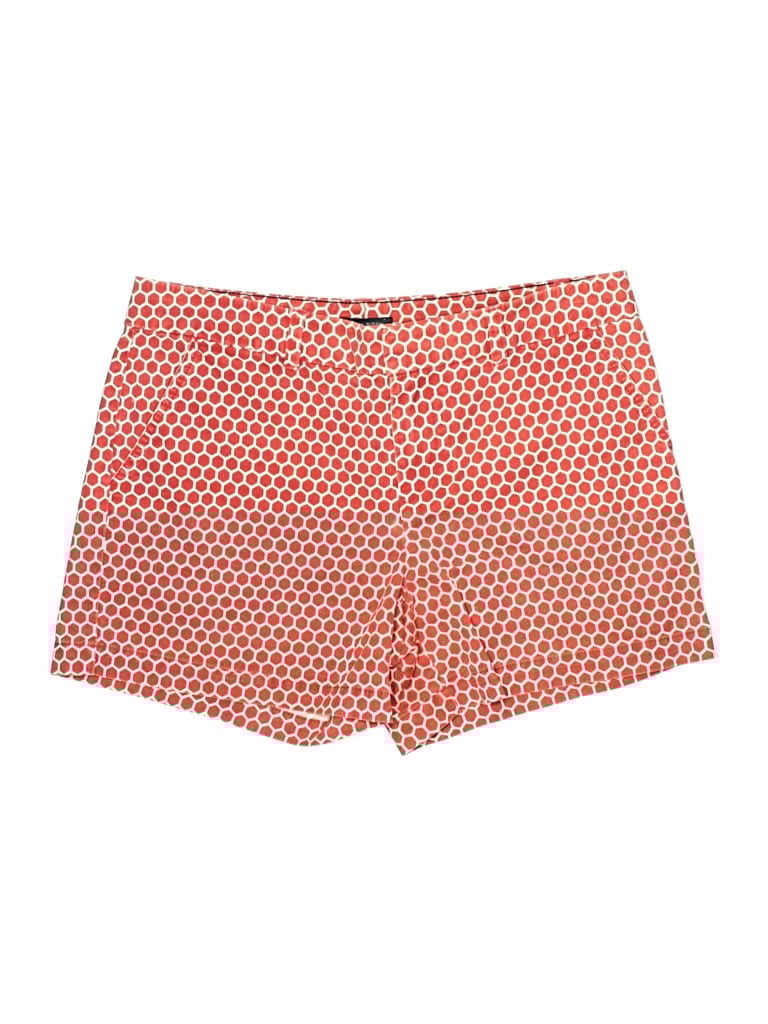 Pre-owned Tommy Hilfiger Khaki Shorts In Red