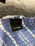 Pinko 100% Cotton Blue 3/4 Sleeve Blouse Size 6 - photo 6