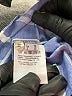 Pinko 100% Cotton Blue 3/4 Sleeve Blouse Size 6 - photo 7