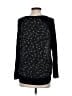 Aqua 100% Polyester Black Long Sleeve T-Shirt Size S - photo 2