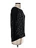 Aqua 100% Polyester Black Long Sleeve T-Shirt Size S - photo 4