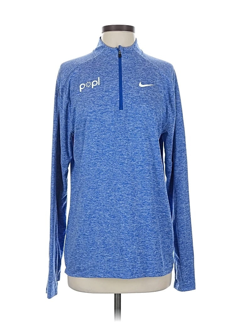 Pre-owned Nike Pullover Sweater In Blue