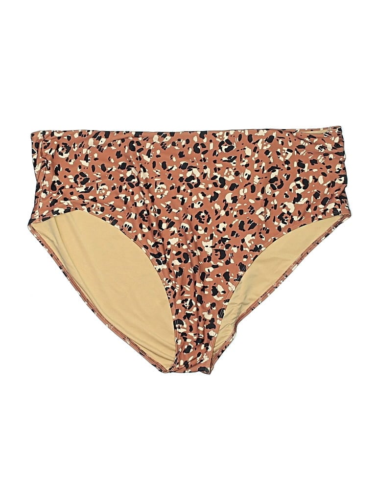 Pre-owned Old Navy Swimsuit Bottoms In Gold