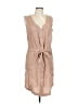 Veronica Beard 100% Cupro Tan Casual Dress Size 10 - photo 1