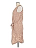 Veronica Beard 100% Cupro Tan Casual Dress Size 10 - photo 5