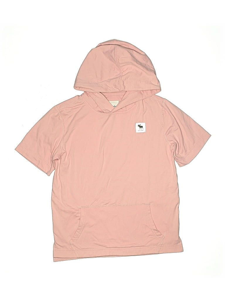 Pre-owned Abercrombie Kids' Short Sleeve Top Pink Tops