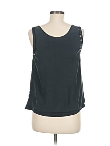 Ellen Tracy Sleeveless Silk Top (view 2)