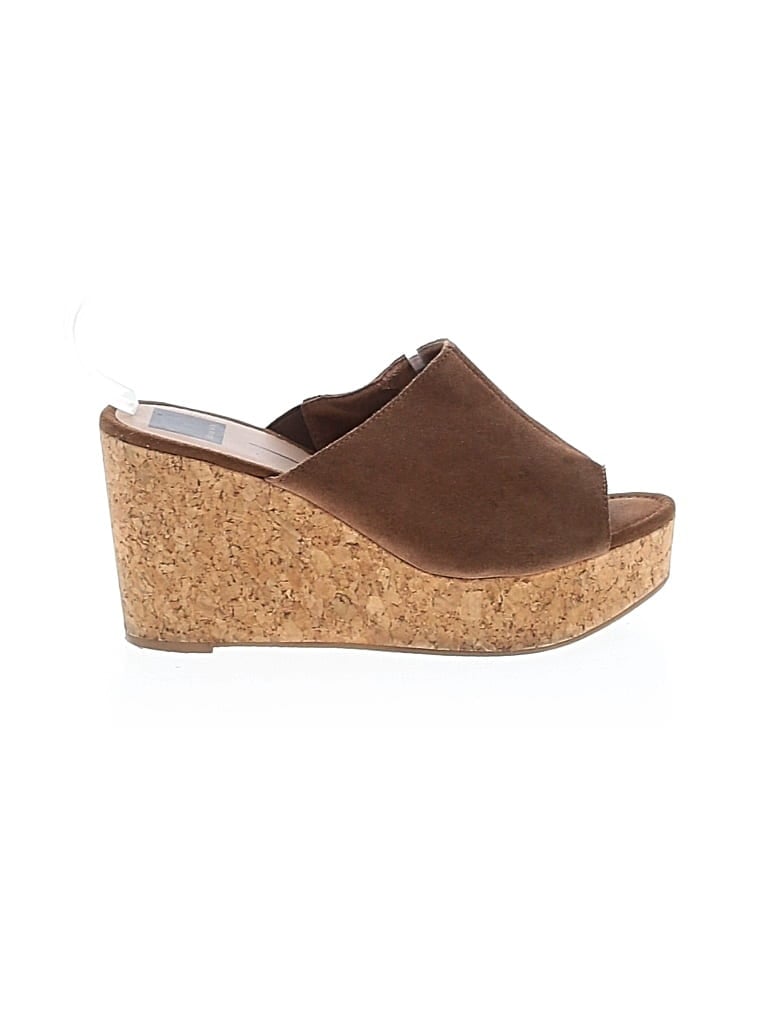 Pre-owned Dolce Vita Wedges In Brown