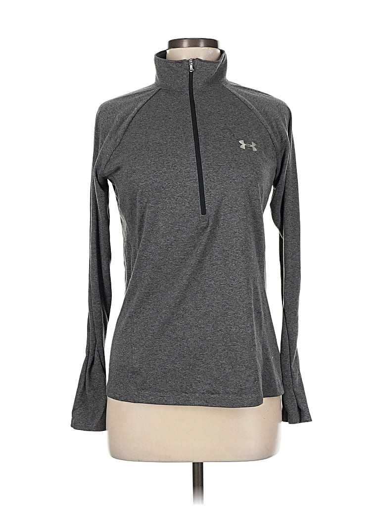 Pre-owned Under Armour Pullover Sweater In Gray