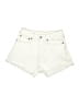 Trademark Ivory Denim Shorts Size 26 waist - photo 1