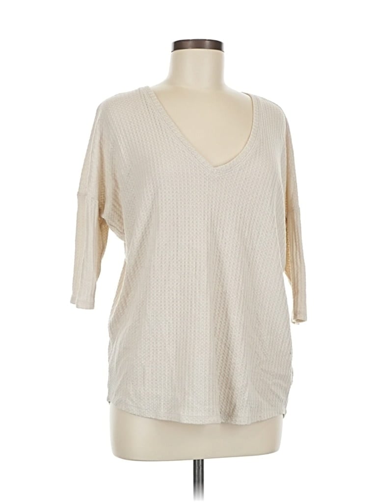 EXPRESS Pre-owned Pullover Sweater In White