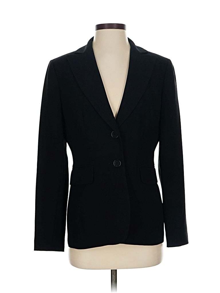 Pre-owned Ann Taylor Blazer Jacket In Black