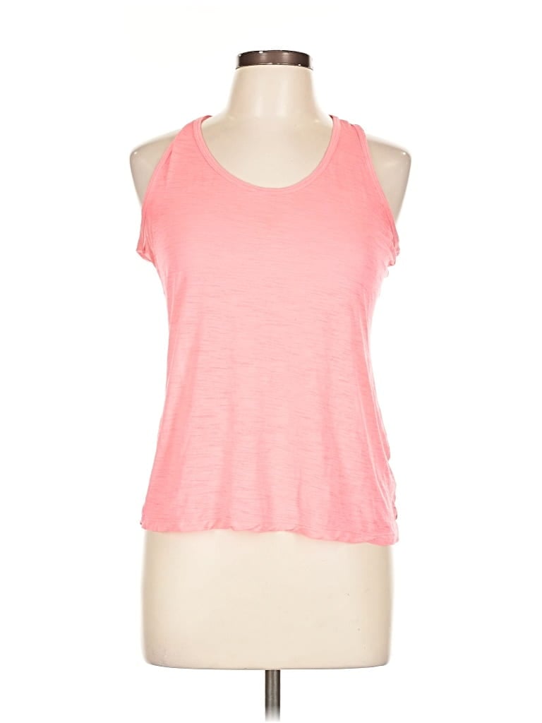 Pre-owned Active By Old Navy Tank Top Pink Halter Neckline Tops